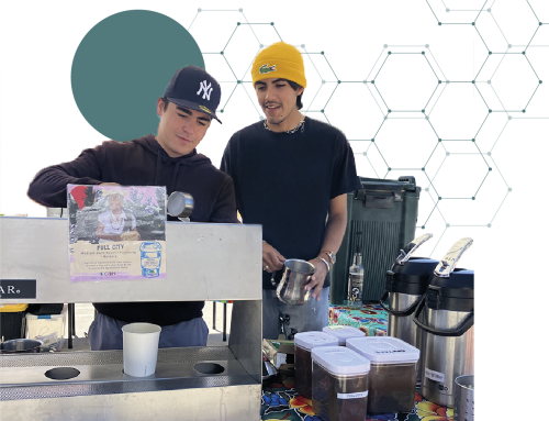 Solidarity Networks for other Economies- Youth Coffee Cart Collective at the Aptos Farmers Market